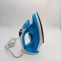 Fer à vapeur électrique puissant, température réglable, semelle antiadhésive, chauffe rapide, fer à repasser pour vêtements, vente en gros OEM