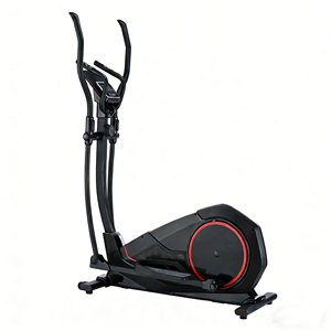Vélo <span class=keywords><strong>elliptique</strong></span> magnétique manuel d'intérieur, équipement de fitness avec écran LCD et volant d'inertie interne de 5 kg - Product Image 1