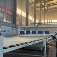 Mesin Lini Ekstrusi Lantai Multi Layer Co-Extrusion dengan Kontrol Ketebalan Presisi Sesuai Standar GB T 25431 Model DT MC400 Bersertifikasi CE
