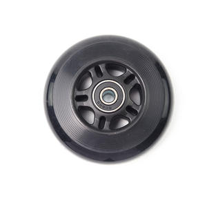 Roues de patin à roues alignées à vitesse de rouleau de 110mm 88a à impact élevé roues de Scooter noires W0 20 Roda De Patins Rollen pour scooters à pédales - Product Image 3