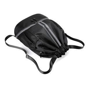 Mochila deportiva personalizada resistente al agua Yoga <span class=keywords><strong>Gymsack</strong></span> Travel Soft Compact Training <span class=keywords><strong>Gymsack</strong></span> Mochila con cordón - Product Image 3