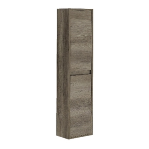 Colonne de salle de bain suspendue Dakota 140 x 30 x 26 cm Nordik, meuble de rangement 2 portes - Product Image 1