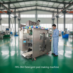 Prix usine Détergent <span class=keywords><strong>Poudre</strong></span> <span class=keywords><strong>Liquide</strong></span> Dosettes Bouchons De Perles PVA Film Supply Remplissage D'étanchéité Machine D'emballage Joint D'eau Hot Seal Prix - Product Image 3