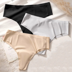 Nuovi arrivi <span class=keywords><strong>No</strong></span> Show biancheria intima a prova di Cameltoe mutandine da donna elasticità pelle morbida fodera in lattice femminile mutandine - Product Image 3