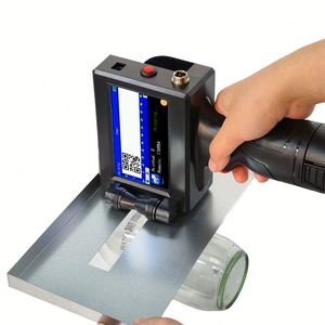 Petite imprimante manuelle personnalisée, impression HD 600 dpi, imprimante à jet d'encre portable légère noire pour bouteille - Product Image 1