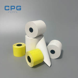 Papel para Recibos de Punto de Venta, Suministro Directo de Fábrica, Ecológico, Libre de BPA, 80GSM, 57X40, 80X80, Rollos de Papel Térmico para Cajas Registradoras - Product Image 1