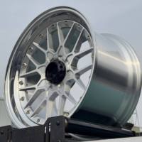 Rines de Aluminio Forjado Personalizados de 40 mm con Diseño Cóncavo Cromado para Autos Mercedes y Audi, Tamaños de 18 a 22 Pulgadas