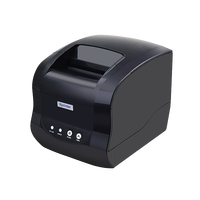 Printer Label termal Mini Bluetooth tanpa tinta, Printer Label termal Mini Bluetooth dengan USB 2 dalam 1, Printer Transfer termal untuk Xprinter XP-365B