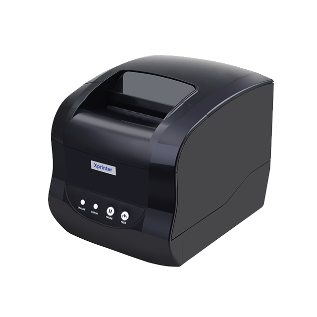 For Xprinter XP-365B Inkless Bluetooth Mini Thermal Label Printer With USB 2 In1 Thermal Transfer Printer