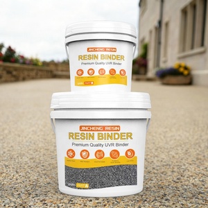 Résine de <span class=keywords><strong>polyuréthane</strong></span> aliphatique stable aux UV pour liant de pierre, idéale pour les revêtements de voies d'accès perméables modernes et écologiques – <span class=keywords><strong>Kit</strong></span> 7 kg - Product Image 1