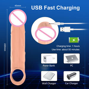 Unisex-Flirt-Stimulator mit Vagina-Massagefunktion, Sexspielzeug mit Fernbedienung und Vibrations-Penishülle - Product Image 4