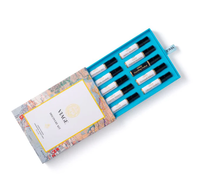 Boîte de découverte de parfums cosmétiques de luxe personnalisée réutilisable avec tiroir coulissant, emballage en matériaux recyclés, insert en EVA, huile essentielle