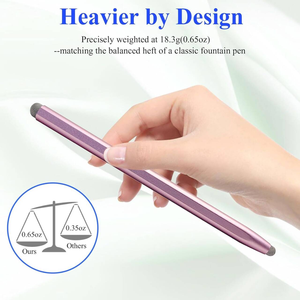 2 Trong 1 Cao Nhạy Cảm Từ Stylus Pen Lưới Sợi Tip Phổ Cảm Ứng Bút Đối Với Apple Iphone Ipad <span class=keywords><strong>Android</strong></span> Samsung Làm Kim Loại - Product Image 5