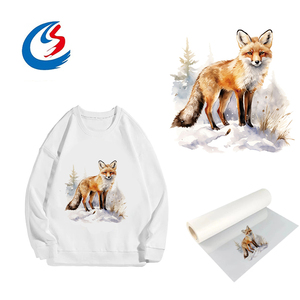 Motifs de transfert thermique DTF <span class=keywords><strong>Firefox</strong></span> à repasser, autocollants DTF lavables haute résolution pour vêtements - Product Image 1