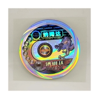 Pegatinas holográficas personalizadas de vinilo impermeable con diseños de formas bonitas y papel de buena calidad para adolescentes