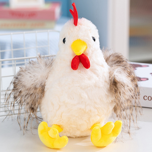 Venta al por mayor <span class=keywords><strong>de</strong></span> peluche <span class=keywords><strong>de</strong></span> pollo <span class=keywords><strong>de</strong></span> simulación <span class=keywords><strong>de</strong></span> animales <span class=keywords><strong>de</strong></span> peluche decoración del hogar niños fiesta regalo suave realista muñeca <span class=keywords><strong>de</strong></span> pollo - Product Image 5