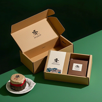Boîte d'expédition en carton ondulé pliable en gros, personnalisable avec impression couleur et logo sur mesure