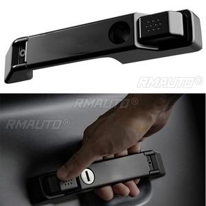 Para Land Rover Defender 2006-2016, pieza de modificación, manija de coche, pegatina protectora antiarañazos para la manija de la puerta, kit de carrocería - Product Image 2