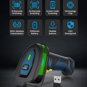 AK-T500RB atek Chất lượng cao ngành công nghiệp lớp 2D không dây máy quét mã vạch ẩn lưu trữ dữ liệu nhanh chóng quét - Product Image 5