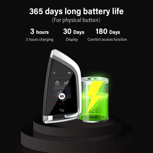 Bán buôn các nhà sản xuất Keyless nhập Push bắt đầu Dừng tự động khóa <span class=keywords><strong>Key</strong></span> LCD màn hình cảm ứng từ xa thông minh chìa khóa xe - Product Image 6