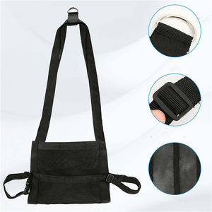Sac de pesage pour animaux de compagnie, balance suspendue en nylon noir pour utilisation en élevage de poulets MZSNSQ 193 - Product Image 1
