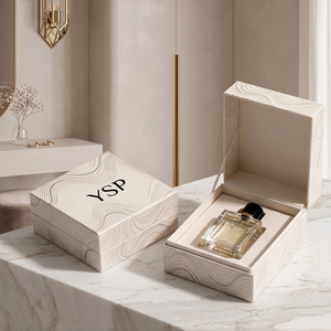 Luxury Brand Custom Logo Perfume Packaging Coatboard Paper <b>Magnetic</b> Folding <b>Gift</b> <b>Box</b> with Ribbon for Cosmetics - Product Image 4