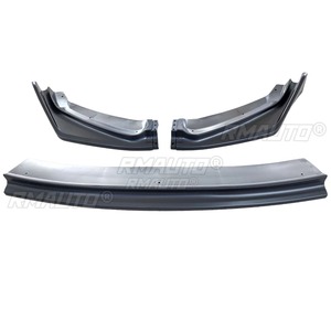 Kit de Carrocería para Honda Fit Jazz 2014-2017, Spoiler Delantero Negro Brillante, Estilo Deportivo, Divisor de Parachoques Delantero, Accesorios para Automóviles - Product Image 4