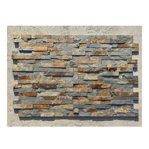 Bảng điều khiển nhiều Màu <span class=keywords><strong>Slate</strong></span> Veneer Panel cho tường Ốp trang trí đá trang trí - Product Image 1