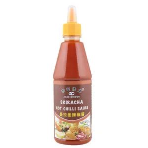 495 g 짜기 병 옥 다리 Sriracha 고추 소스