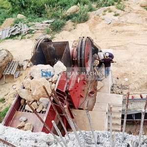 Trituradora de molino de martillo de impacto de basalto y granito caliza de alto rendimiento Equipo de trituración de piedra - Product Image 6