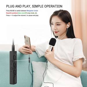 Adaptateur de carte son en direct USB 2 canaux, streaming, dispositif de modification de la voix, microphone chantant, interface audio pour diffusion en continu - Product Image 3