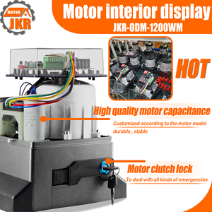 1200W Tự Động An Toàn Từ Cửa Dừng Nhà Điều Hành IR Cảm Biến LED Ánh Sáng Hiện Đại Cho Thương Mại Trượt Hàng Rào Cửa 2000Kg Cho Biệt Thự - Product Image 5