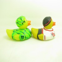 Jouets en PVC jaune pour enfants, en forme de canard, à presser et qui font du bruit, design OEM professionnel, meilleur prix, vente en gros