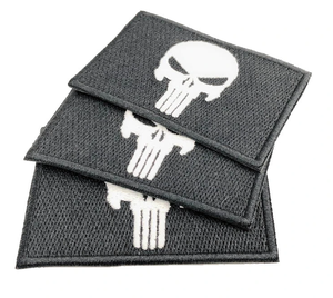 Vente en gros Luminescence phosphorescente Brodé Écusson thermocollant pour vêtements avec insigne de broderie en tissu <span class=keywords><strong>feutre</strong></span> - Product Image 3