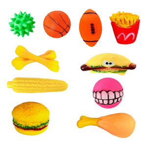 Juguetes <span class=keywords><strong>de</strong></span> <span class=keywords><strong>Vinilo</strong></span> para Perros con Sonido, Pelotas <span class=keywords><strong>de</strong></span> Juego para Entrenamiento y Ocio al Aire Libre y Palos para Masticar para la Dentición - Product Image 1