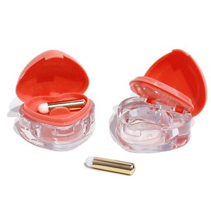 Nueva película de labios Love Layer <span class=keywords><strong>en</strong></span> 6g Embalaje de plástico denso Máscara de labios <span class=keywords><strong>Tarro</strong></span> Espátula Concha de almeja Cosméticos ecológicos Materiales reciclados - Product Image 5