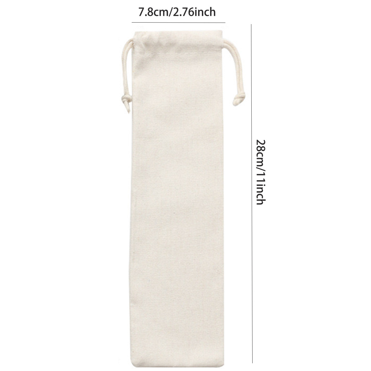 Sac de rangement blanc