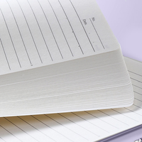 Cahier A5 à bobine souple personnalisé Gradient Pearl Cover Papeterie créative pour l'exercice des devoirs Impression de cahier B5 personnalisée