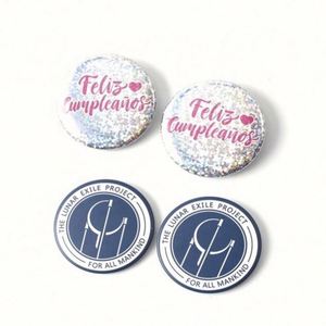 Promotion Cheap Cute Cartoon Animals Metal Tin Tinplate Button Pin Badges - Product Image 4