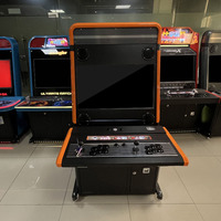 Machine de jeu d'arcade rétro multi-jeux à monnayeur en métal de 32 pouces avec support espagnol pour l'amusement
