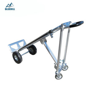 Chariot pliable à grande roue, en aluminium, chariot de traction à main, dollies, de fabrication, - Product Image 1