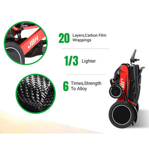 Ewest-<span class=keywords><strong>silla</strong></span> eléctrica de tacón, heelchair nhui Arbon Iber 6 Km/h 20km - Product Image 3