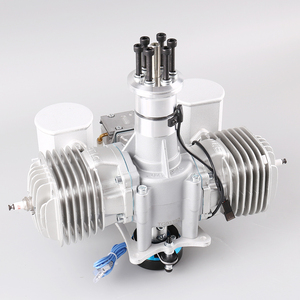 DLE170 170CC Twin Cylinder Two Stroke RC <b>Gasoline</b> Engine 180W Power Generation System for RC Drone Fixed Wing Aircraft - Product Image 4