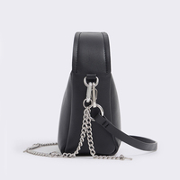 Fabriqué en Asie du Sud-Est sans taxe # PA0620 Portable en cuir végétalien dames petit sac à bandoulière femmes sacs à main avec sangle de chaîne en métal