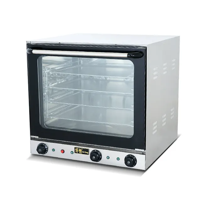 EB-4A Commercial 4 Trays Ovens Bakery Equipment Electric Convection Oven With Steam Function