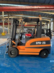 Carretilla elevadora eléctrica de 4 toneladas con operación sentada Carretilla elevadora de almacén de camiones de alta calidad Directo de fábrica - Product Image 2