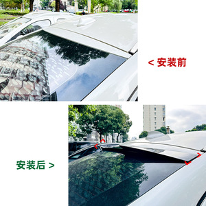 Bmw X4 F26 2014-2018 Blade Style Rear Spoiler Carbon Fiber Texture Piano <b>Black</b> Abs Material <b>Trunk</b> Wing Modification - Product Image 4