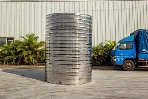 Réservoir d'<span class=keywords><strong>eau</strong></span> corrugué rond en acier inoxydable 304 201 316 à double isolation, <span class=keywords><strong>2000L</strong></span> 2m3 2T 530 Gallons, pour <span class=keywords><strong>eau</strong></span> <span class=keywords><strong>de</strong></span> <span class=keywords><strong>pluie</strong></span> - Product Image 6