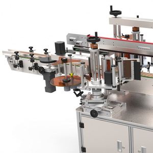 เครื่องพิมพ์ฉลากตั้งโต๊ะ Yunqingtech เครื่องติดฉลากขวดกลมขนาดเล็กแบบแมนนวล - Product Image 3