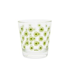 Verre à eau Excelsa 25 cl, motif marguerite verte - Product Image 1